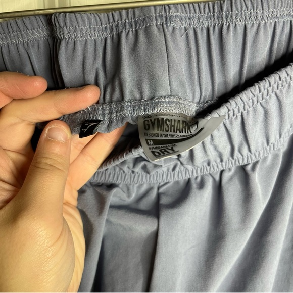 Gymshark Pro Perform Elite Reflective Track Pant Bottoms Steel Blue Size Medium - Picture 6 of 8